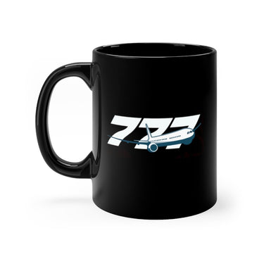 BOEING 777 DESIGNED MUG Printify
